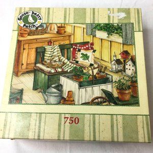 Potting Bench Puzzle 750 Pc Goose Berry Patch